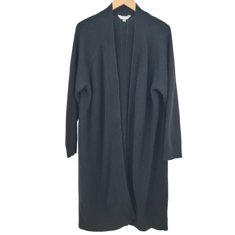 Longline Cardigan Women XXL Black Open Front Duster Layering Y2K
Indie Sleeze